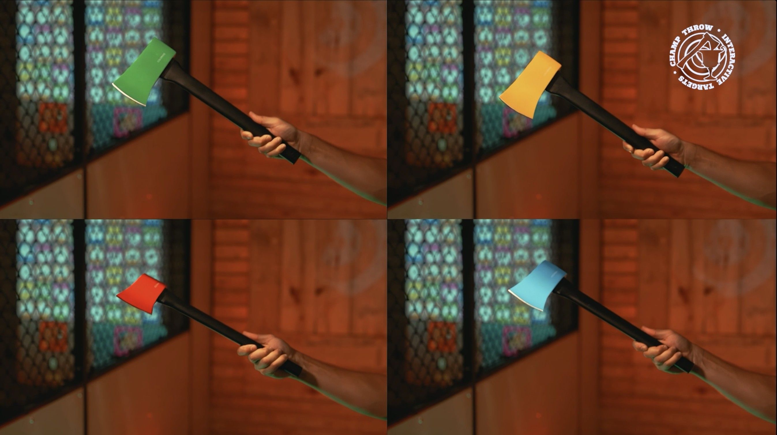 Coloured Axes bring the product story into the lane, not just the stock room. video poster