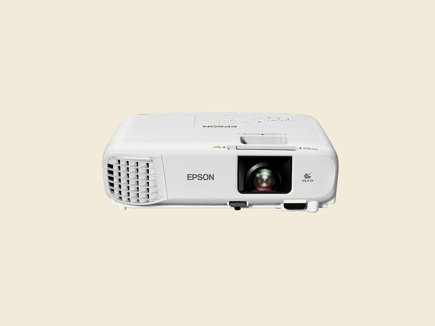 Epson EB-E24 XGA projector on ivory