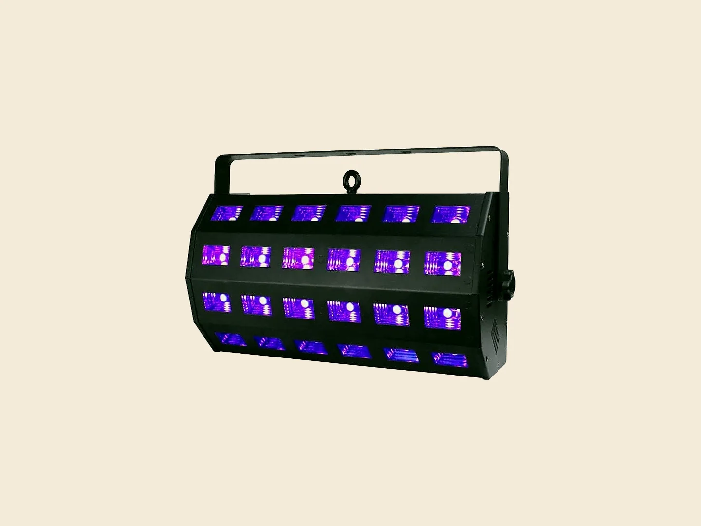 Equinox UV Power Flood light on ivory