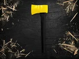 Yellow headed Colour Axe on the ATC black board plate